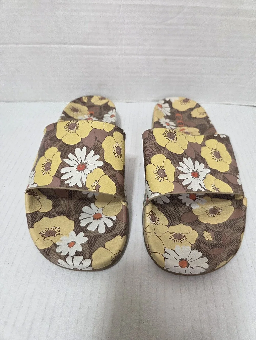 Coach Udele Sig Floral Sport Slide